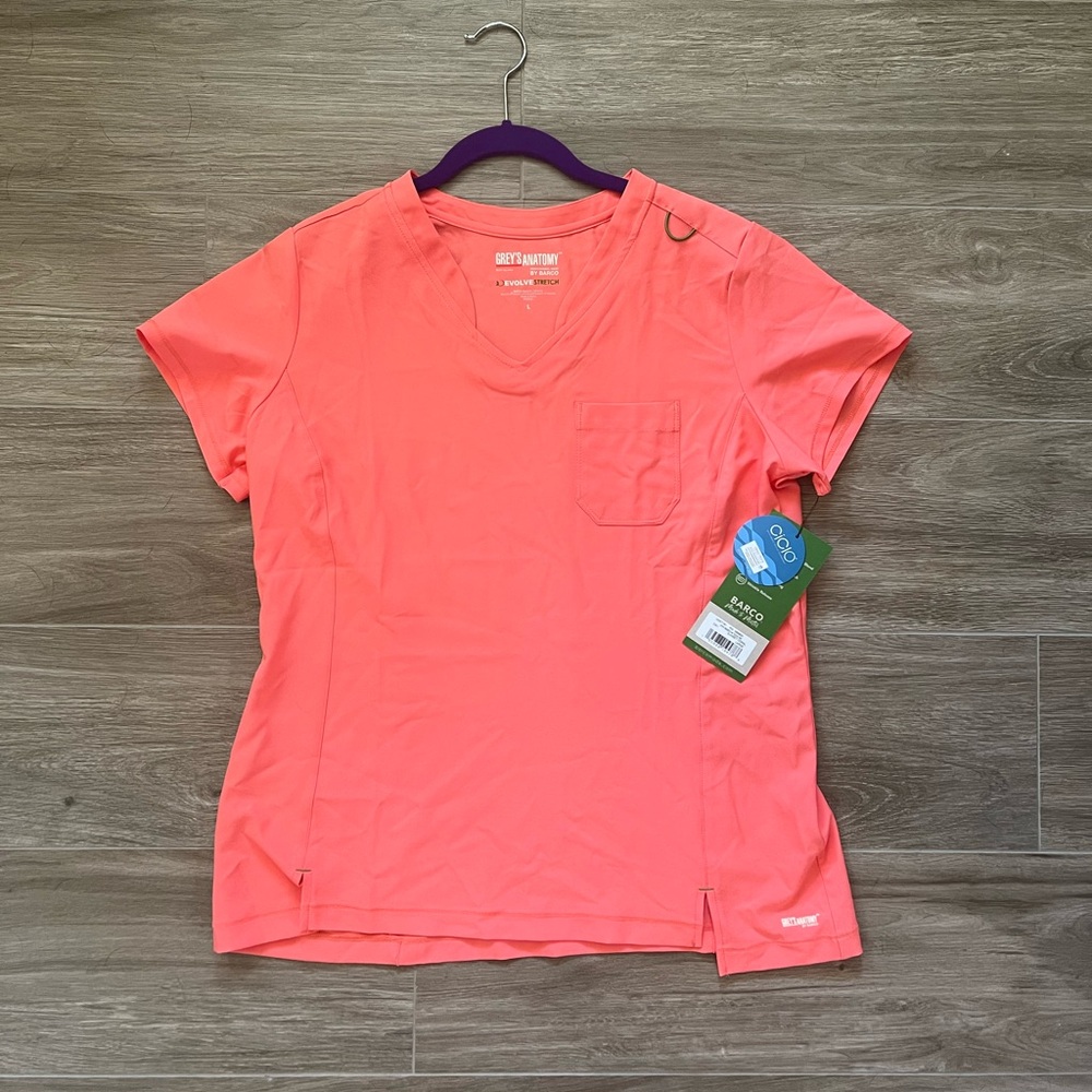 Grey's Anatomy by Barco Evolve STRETCH Sway Women's 1-Pocket V-Neck Scrub Top